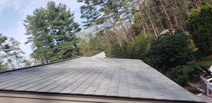 Before, During, & After Roof Cleaning in Rowler, MA (9)