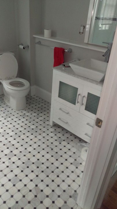 Before Post Construction Cleanup
