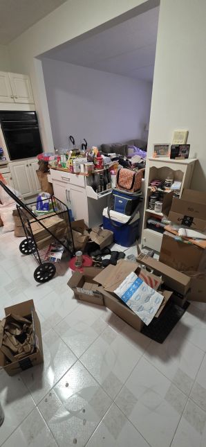 Hoarding Clean-up in Wakefield, MA (before) (2)
