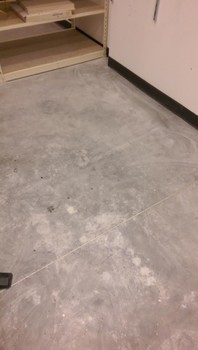 Before Deep Construction Cleaning at Banana Republic in Lynnfield, MA on Market St.